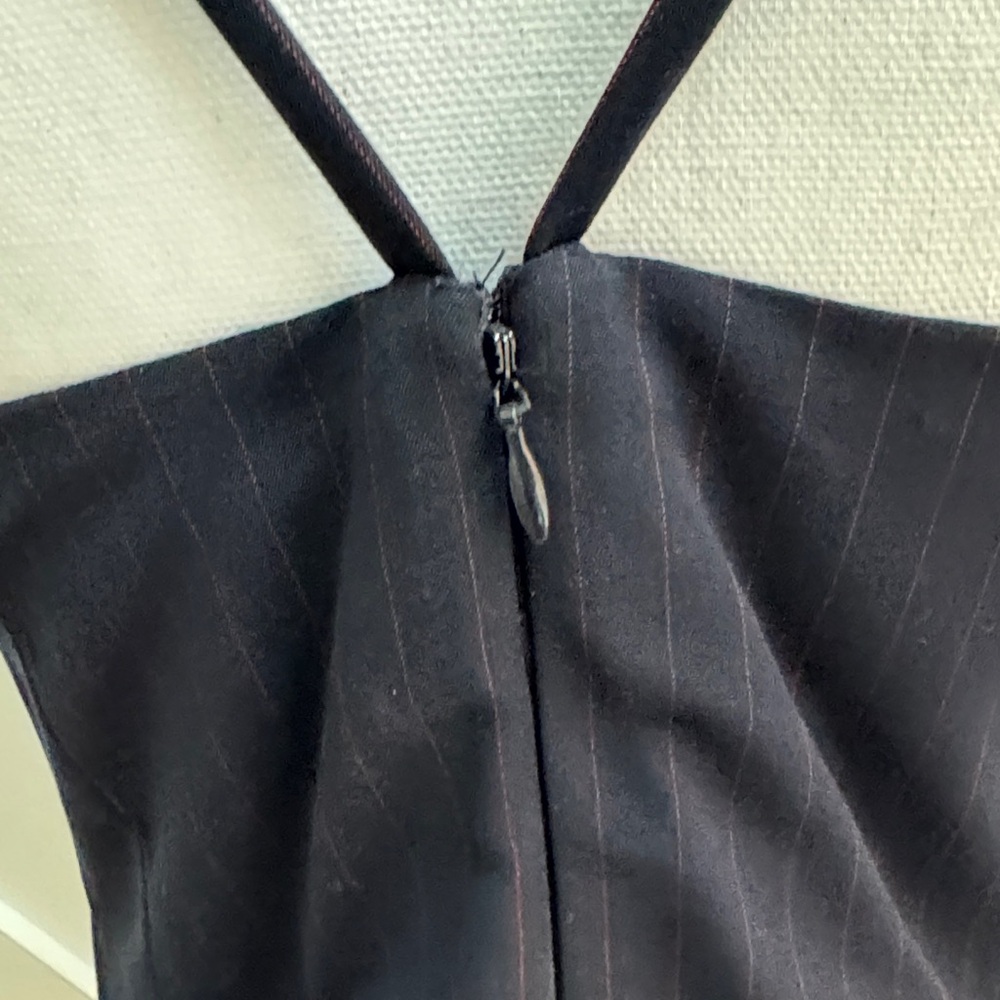 Ralph by Ralph Lauren Navy and Red pin stripe Spaghetti Strap Dress - Picture 4 of 8